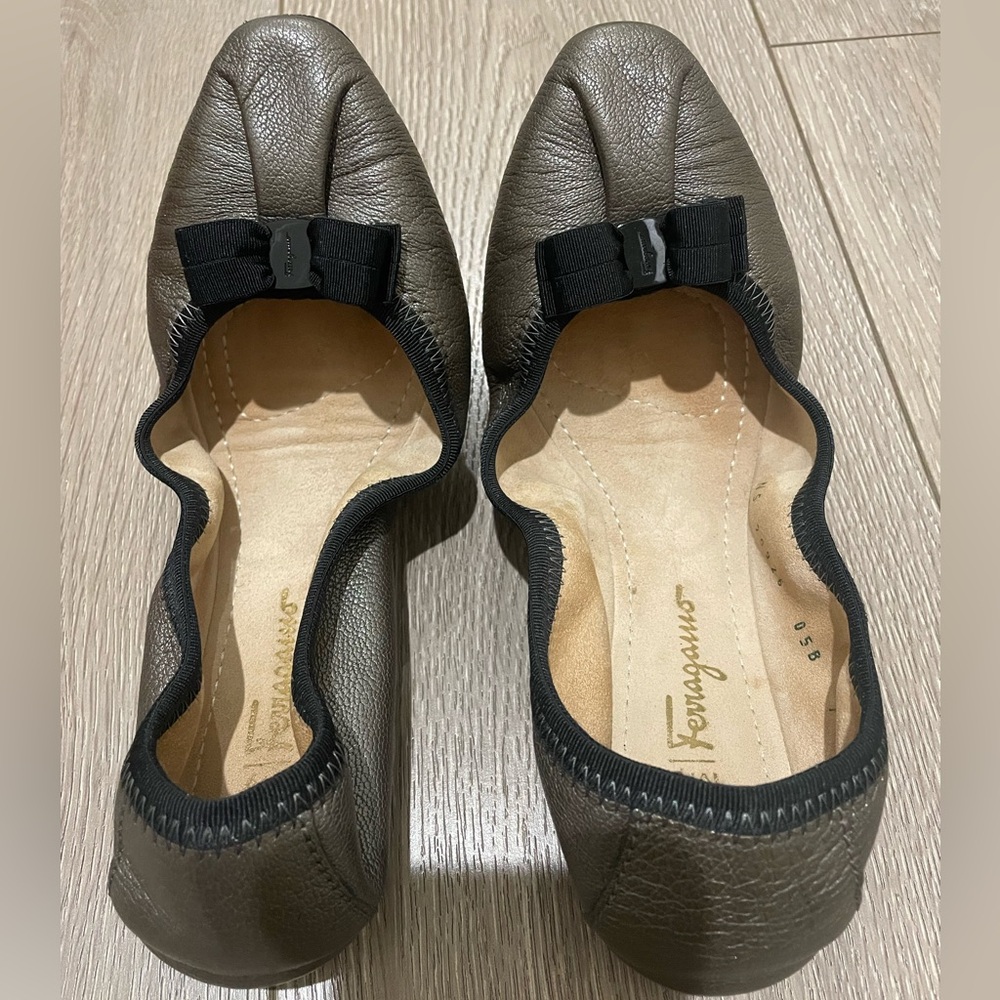 Salvatore Ferragamo Ballet My Joy Mercurio Shoes Size 7